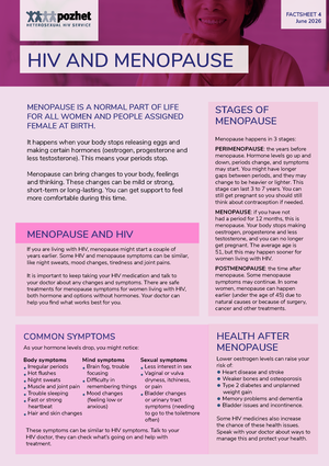HIV and MENOPAUSE